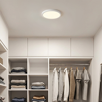 9 in. LED Flush Mount Ceiling Light, 5 CCT 2700K-5000K